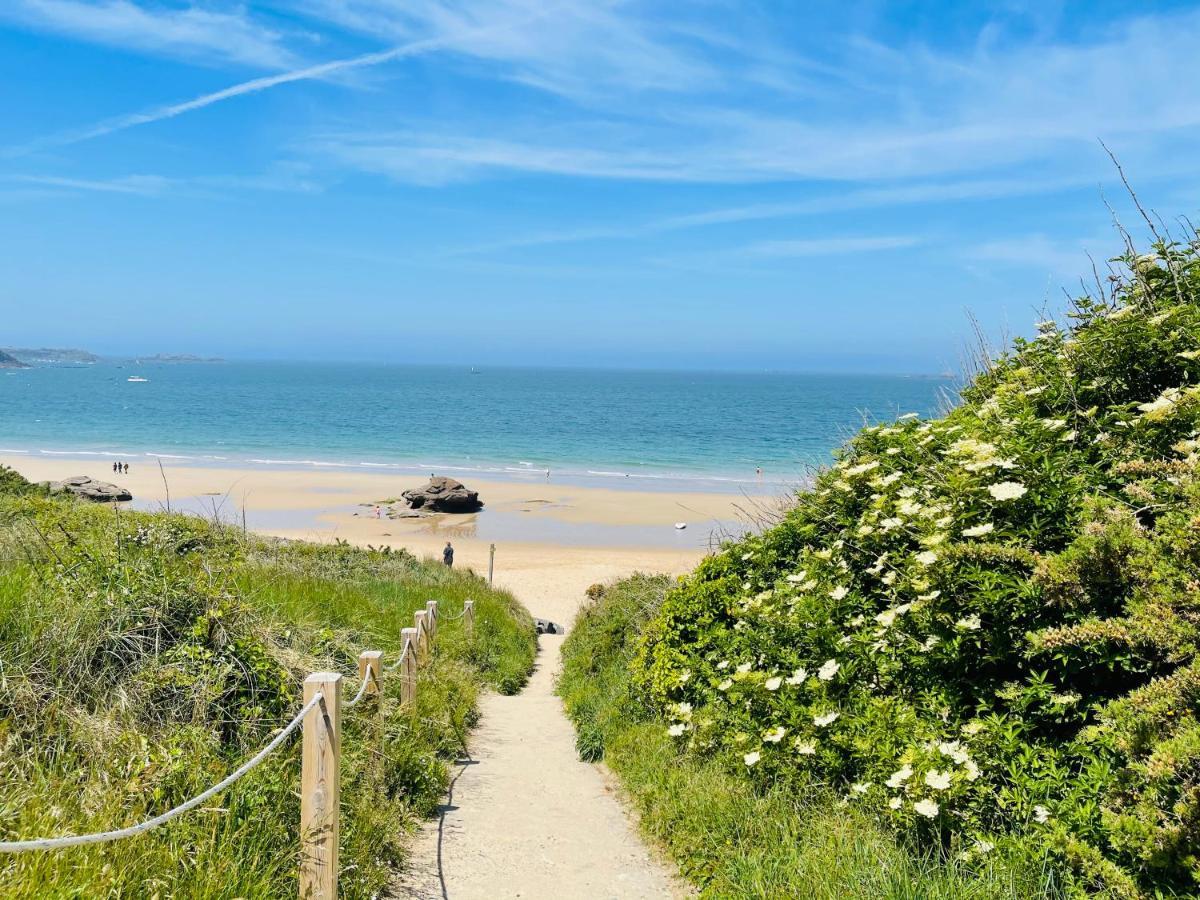 Villa Simone Vue Mer 2Min A Pied De La Plage Saint-Lunaire Kültér fotó