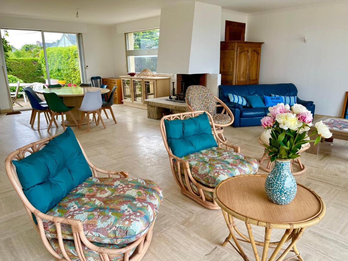 Villa Simone Vue Mer 2Min A Pied De La Plage Saint-Lunaire Kültér fotó