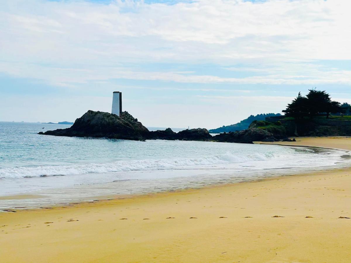 Villa Simone Vue Mer 2Min A Pied De La Plage Saint-Lunaire Kültér fotó